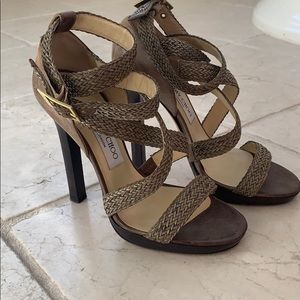 Jimmy Choo leather sandal size 37